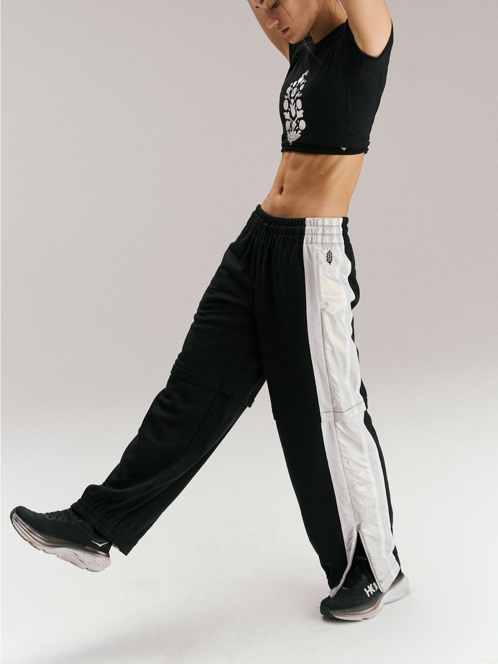 Free People End Zone Shine Pant Workout Athleisure Gym